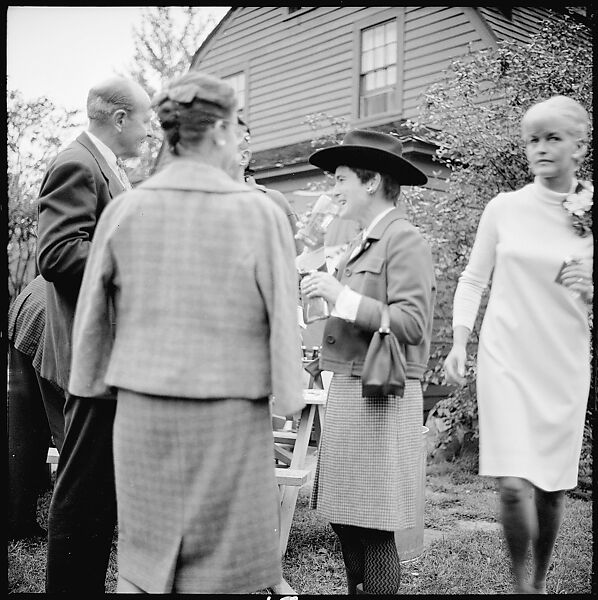 [175 Portraits and Snapshots: Ted Hilles and Gourlay Playing Golf at Old Lyme Country Club, Carrol Cooney Playing Bocce, Tennis Spectators, Croquet and Clambake at Blackpoint Country Club, Old Lyme, Connecticut], Walker Evans (American, St. Louis, Missouri 1903–1975 New Haven, Connecticut), Film negative