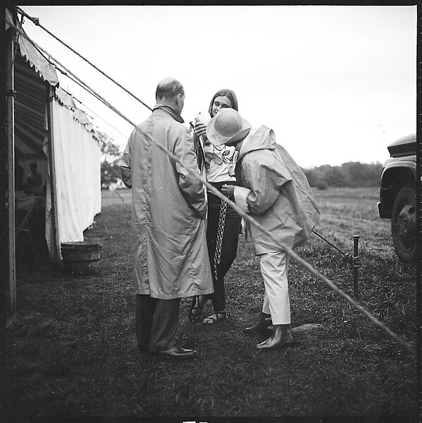 [175 Portraits and Snapshots: Ted Hilles and Gourlay Playing Golf at Old Lyme Country Club, Carrol Cooney Playing Bocce, Tennis Spectators, Croquet and Clambake at Blackpoint Country Club, Old Lyme, Connecticut], Walker Evans (American, St. Louis, Missouri 1903–1975 New Haven, Connecticut), Film negative