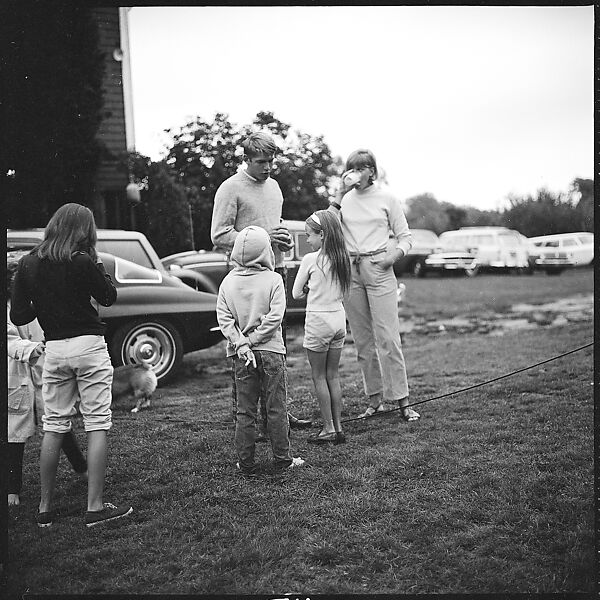 [175 Portraits and Snapshots: Ted Hilles and Gourlay Playing Golf at Old Lyme Country Club, Carrol Cooney Playing Bocce, Tennis Spectators, Croquet and Clambake at Blackpoint Country Club, Old Lyme, Connecticut], Walker Evans (American, St. Louis, Missouri 1903–1975 New Haven, Connecticut), Film negative