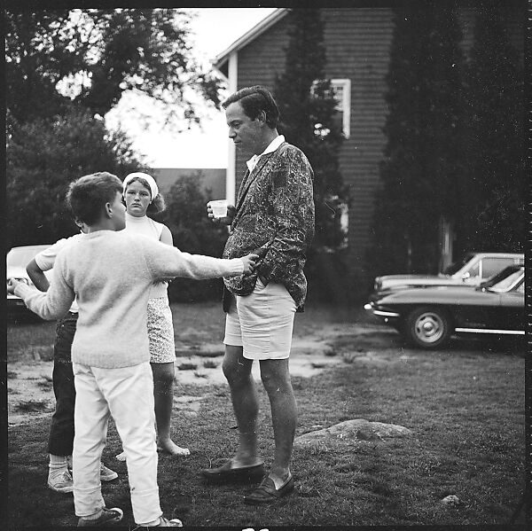 [175 Portraits and Snapshots: Ted Hilles and Gourlay Playing Golf at Old Lyme Country Club, Carrol Cooney Playing Bocce, Tennis Spectators, Croquet and Clambake at Blackpoint Country Club, Old Lyme, Connecticut], Walker Evans (American, St. Louis, Missouri 1903–1975 New Haven, Connecticut), Film negative