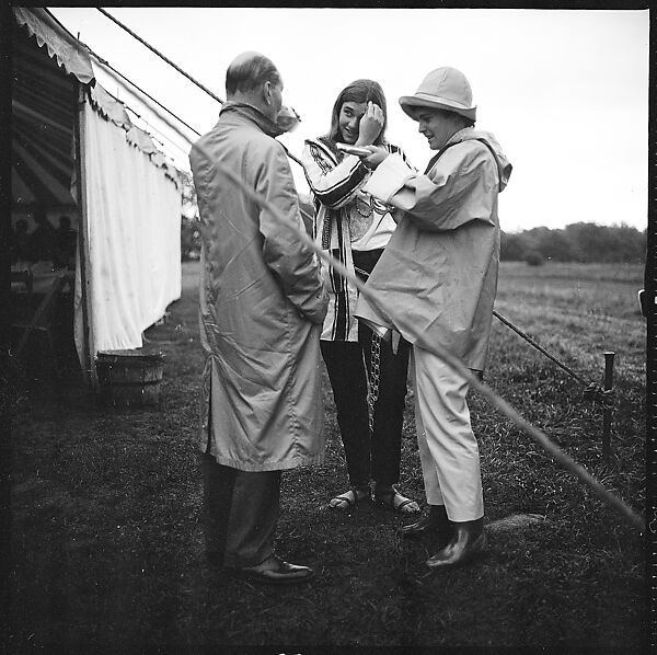 [175 Portraits and Snapshots: Ted Hilles and Gourlay Playing Golf at Old Lyme Country Club, Carrol Cooney Playing Bocce, Tennis Spectators, Croquet and Clambake at Blackpoint Country Club, Old Lyme, Connecticut], Walker Evans (American, St. Louis, Missouri 1903–1975 New Haven, Connecticut), Film negative