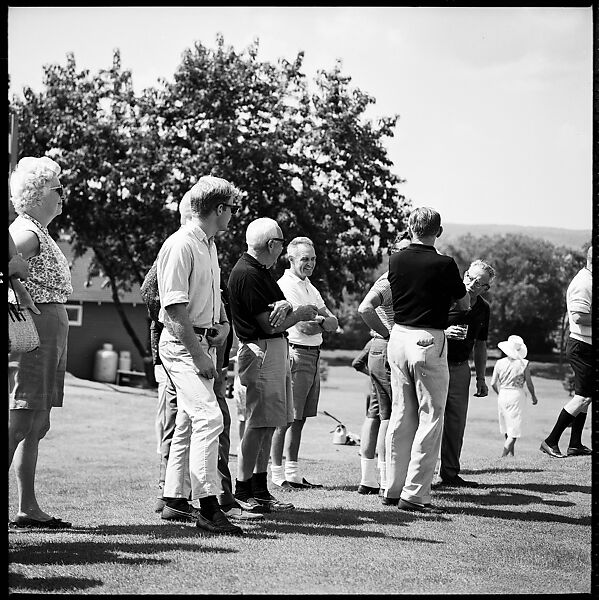 [175 Portraits and Snapshots: Ted Hilles and Gourlay Playing Golf at Old Lyme Country Club, Carrol Cooney Playing Bocce, Tennis Spectators, Croquet and Clambake at Blackpoint Country Club, Old Lyme, Connecticut], Walker Evans (American, St. Louis, Missouri 1903–1975 New Haven, Connecticut), Film negative