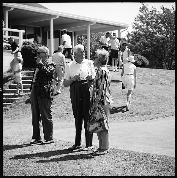 [175 Portraits and Snapshots: Ted Hilles and Gourlay Playing Golf at Old Lyme Country Club, Carrol Cooney Playing Bocce, Tennis Spectators, Croquet and Clambake at Blackpoint Country Club, Old Lyme, Connecticut], Walker Evans (American, St. Louis, Missouri 1903–1975 New Haven, Connecticut), Film negative