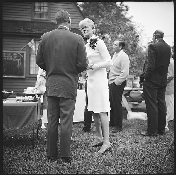 [175 Portraits and Snapshots: Ted Hilles and Gourlay Playing Golf at Old Lyme Country Club, Carrol Cooney Playing Bocce, Tennis Spectators, Croquet and Clambake at Blackpoint Country Club, Old Lyme, Connecticut], Walker Evans (American, St. Louis, Missouri 1903–1975 New Haven, Connecticut), Film negative