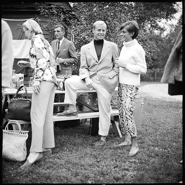 [175 Portraits and Snapshots: Ted Hilles and Gourlay Playing Golf at Old Lyme Country Club, Carrol Cooney Playing Bocce, Tennis Spectators, Croquet and Clambake at Blackpoint Country Club, Old Lyme, Connecticut], Walker Evans (American, St. Louis, Missouri 1903–1975 New Haven, Connecticut), Film negative