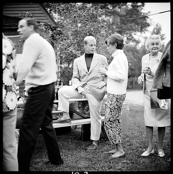 [175 Portraits and Snapshots: Ted Hilles and Gourlay Playing Golf at Old Lyme Country Club, Carrol Cooney Playing Bocce, Tennis Spectators, Croquet and Clambake at Blackpoint Country Club, Old Lyme, Connecticut], Walker Evans (American, St. Louis, Missouri 1903–1975 New Haven, Connecticut), Film negative
