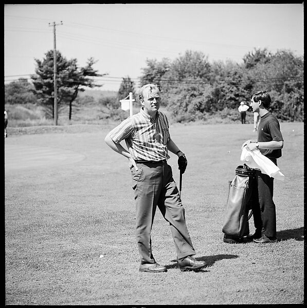[175 Portraits and Snapshots: Ted Hilles and Gourlay Playing Golf at Old Lyme Country Club, Carrol Cooney Playing Bocce, Tennis Spectators, Croquet and Clambake at Blackpoint Country Club, Old Lyme, Connecticut], Walker Evans (American, St. Louis, Missouri 1903–1975 New Haven, Connecticut), Film negative