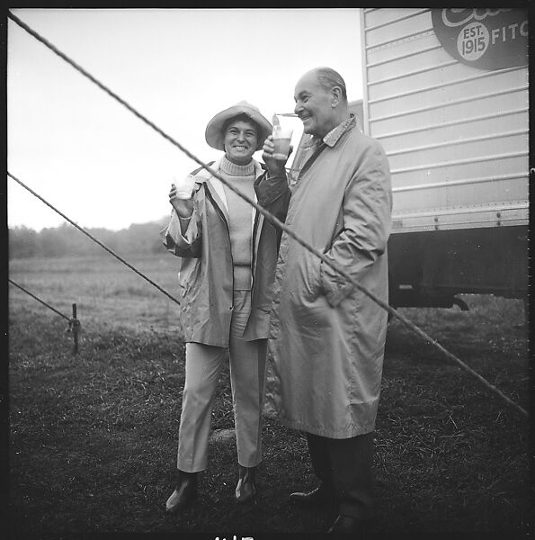 [175 Portraits and Snapshots: Ted Hilles and Gourlay Playing Golf at Old Lyme Country Club, Carrol Cooney Playing Bocce, Tennis Spectators, Croquet and Clambake at Blackpoint Country Club, Old Lyme, Connecticut], Walker Evans (American, St. Louis, Missouri 1903–1975 New Haven, Connecticut), Film negative