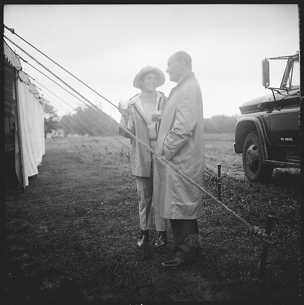 [175 Portraits and Snapshots: Ted Hilles and Gourlay Playing Golf at Old Lyme Country Club, Carrol Cooney Playing Bocce, Tennis Spectators, Croquet and Clambake at Blackpoint Country Club, Old Lyme, Connecticut], Walker Evans (American, St. Louis, Missouri 1903–1975 New Haven, Connecticut), Film negative
