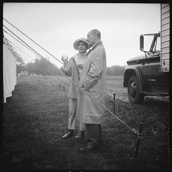 [175 Portraits and Snapshots: Ted Hilles and Gourlay Playing Golf at Old Lyme Country Club, Carrol Cooney Playing Bocce, Tennis Spectators, Croquet and Clambake at Blackpoint Country Club, Old Lyme, Connecticut], Walker Evans (American, St. Louis, Missouri 1903–1975 New Haven, Connecticut), Film negative