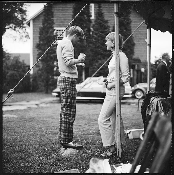 [175 Portraits and Snapshots: Ted Hilles and Gourlay Playing Golf at Old Lyme Country Club, Carrol Cooney Playing Bocce, Tennis Spectators, Croquet and Clambake at Blackpoint Country Club, Old Lyme, Connecticut], Walker Evans (American, St. Louis, Missouri 1903–1975 New Haven, Connecticut), Film negative