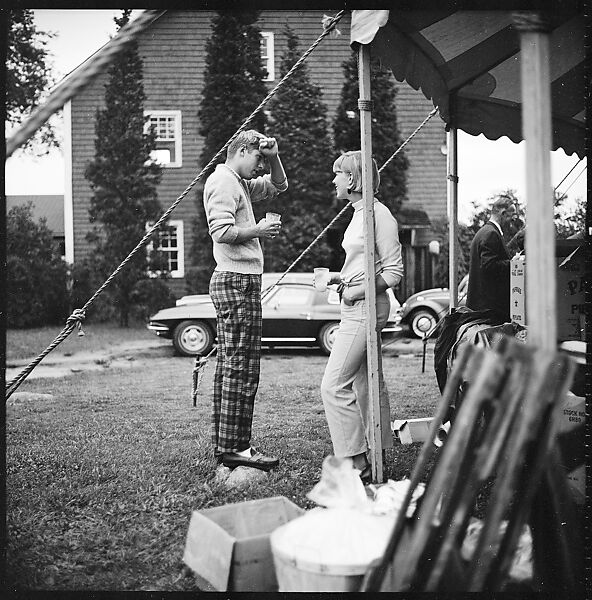 [175 Portraits and Snapshots: Ted Hilles and Gourlay Playing Golf at Old Lyme Country Club, Carrol Cooney Playing Bocce, Tennis Spectators, Croquet and Clambake at Blackpoint Country Club, Old Lyme, Connecticut], Walker Evans (American, St. Louis, Missouri 1903–1975 New Haven, Connecticut), Film negative