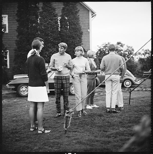[175 Portraits and Snapshots: Ted Hilles and Gourlay Playing Golf at Old Lyme Country Club, Carrol Cooney Playing Bocce, Tennis Spectators, Croquet and Clambake at Blackpoint Country Club, Old Lyme, Connecticut], Walker Evans (American, St. Louis, Missouri 1903–1975 New Haven, Connecticut), Film negative