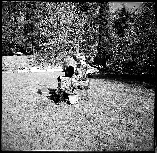 [89 Portraits and Snapshots: Carrol Cooney and Bocce Tournament Spectators, Turtle at Old Lyme Country Club, Old Lyme, Connecticut], Walker Evans (American, St. Louis, Missouri 1903–1975 New Haven, Connecticut), Film negative