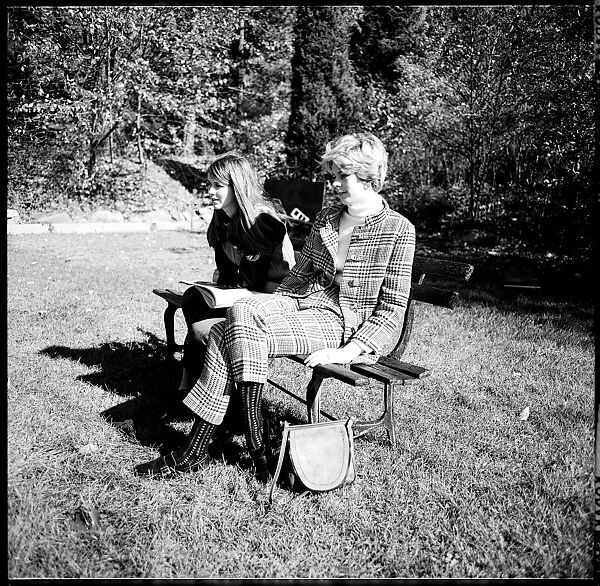 [89 Portraits and Snapshots: Carrol Cooney and Bocce Tournament Spectators, Turtle at Old Lyme Country Club, Old Lyme, Connecticut], Walker Evans (American, St. Louis, Missouri 1903–1975 New Haven, Connecticut), Film negative