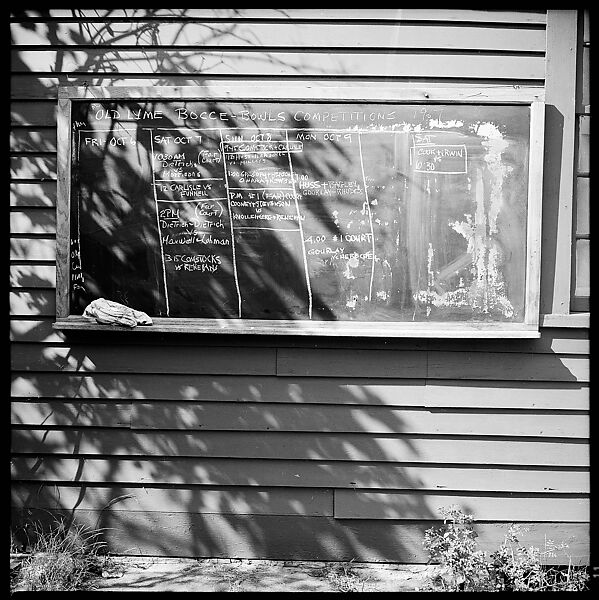 [89 Portraits and Snapshots: Carrol Cooney and Bocce Tournament Spectators, Turtle at Old Lyme Country Club, Old Lyme, Connecticut], Walker Evans (American, St. Louis, Missouri 1903–1975 New Haven, Connecticut), Film negative