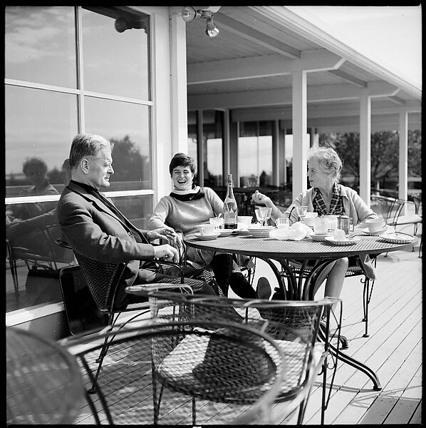 [89 Portraits and Snapshots: Carrol Cooney and Bocce Tournament Spectators, Turtle at Old Lyme Country Club, Old Lyme, Connecticut], Walker Evans (American, St. Louis, Missouri 1903–1975 New Haven, Connecticut), Film negative