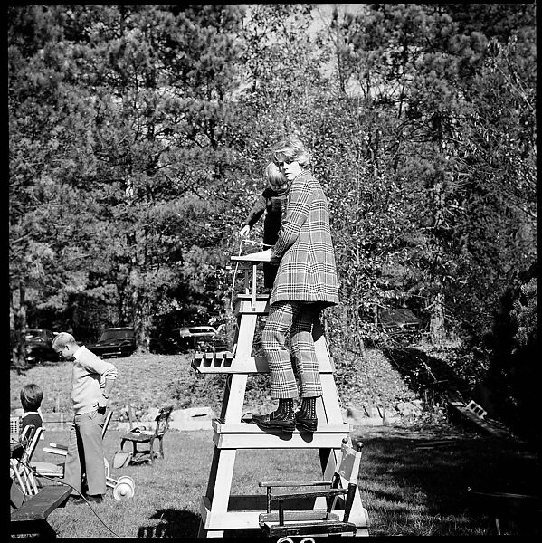 [89 Portraits and Snapshots: Carrol Cooney and Bocce Tournament Spectators, Turtle at Old Lyme Country Club, Old Lyme, Connecticut], Walker Evans (American, St. Louis, Missouri 1903–1975 New Haven, Connecticut), Film negative