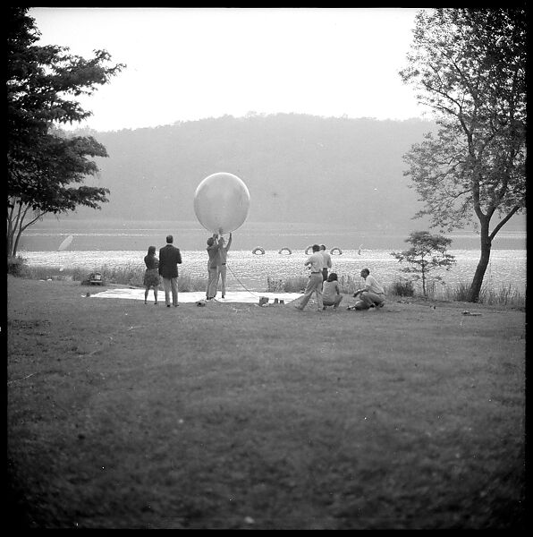[36 Portraits and Studies: "Lohman" Outdoor Cocktail Party, Connecticut], Walker Evans (American, St. Louis, Missouri 1903–1975 New Haven, Connecticut), Film negative