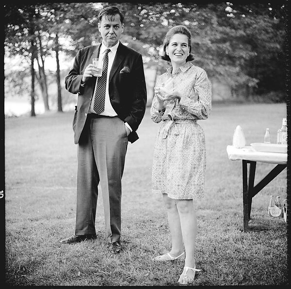 [36 Portraits and Studies: "Lohman" Outdoor Cocktail Party, Connecticut], Walker Evans (American, St. Louis, Missouri 1903–1975 New Haven, Connecticut), Film negative