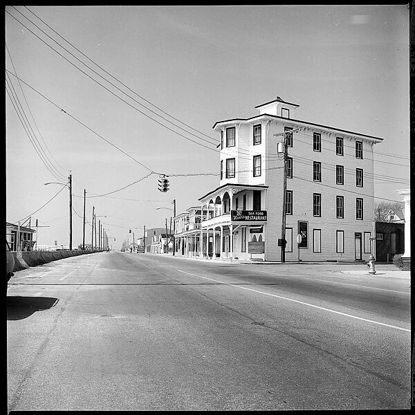 [103 Portraits, Views, and Studies: Jane Mayall, Victorian Seaside Architecture Possibly at Cape May, New Jersey, and Cemetery Scenes and Gravestone Studies], Walker Evans (American, St. Louis, Missouri 1903–1975 New Haven, Connecticut), Film negative