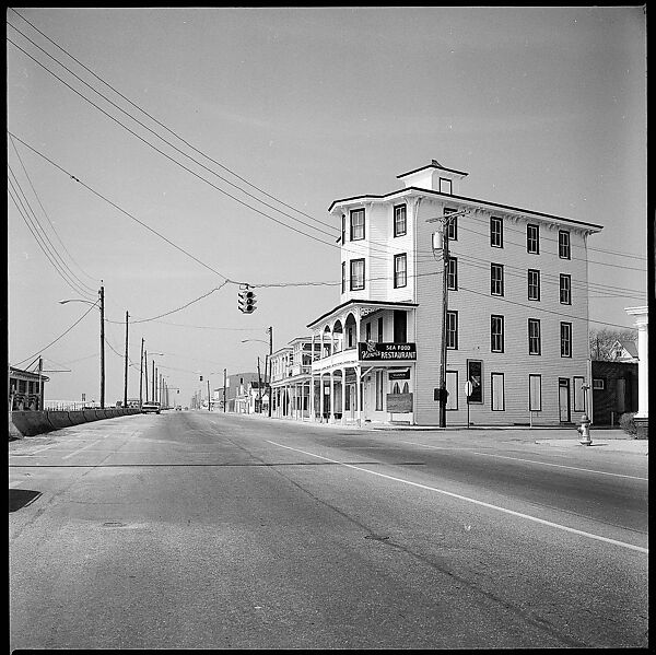 [103 Portraits, Views, and Studies: Jane Mayall, Victorian Seaside Architecture Possibly at Cape May, New Jersey, and Cemetery Scenes and Gravestone Studies], Walker Evans (American, St. Louis, Missouri 1903–1975 New Haven, Connecticut), Film negative