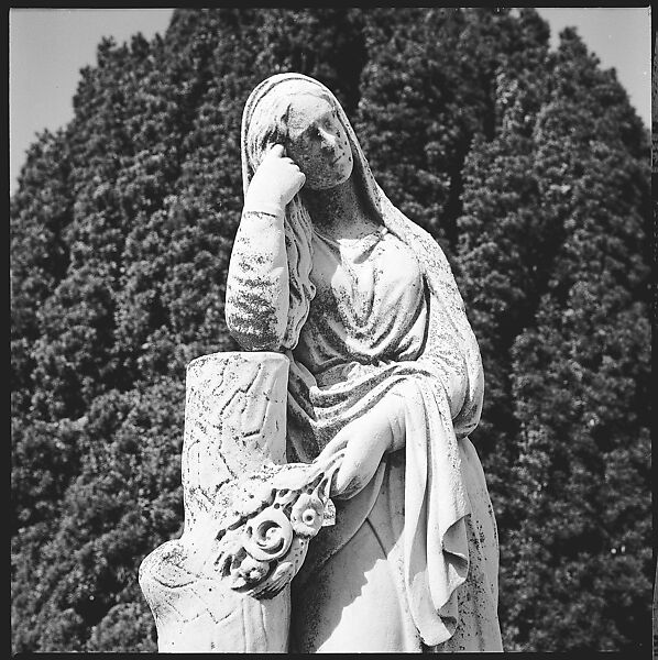 [103 Portraits, Views, and Studies: Jane Mayall, Victorian Seaside Architecture Possibly at Cape May, New Jersey, and Cemetery Scenes and Gravestone Studies], Walker Evans (American, St. Louis, Missouri 1903–1975 New Haven, Connecticut), Film negative