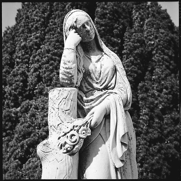 [103 Portraits, Views, and Studies: Jane Mayall, Victorian Seaside Architecture Possibly at Cape May, New Jersey, and Cemetery Scenes and Gravestone Studies], Walker Evans (American, St. Louis, Missouri 1903–1975 New Haven, Connecticut), Film negative