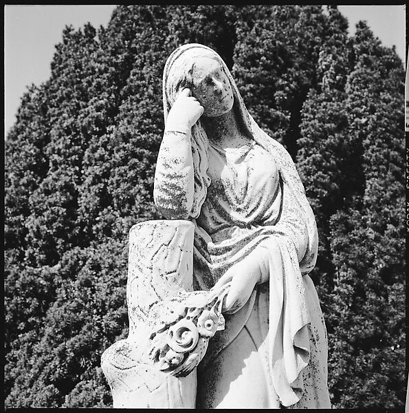 [103 Portraits, Views, and Studies: Jane Mayall, Victorian Seaside Architecture Possibly at Cape May, New Jersey, and Cemetery Scenes and Gravestone Studies], Walker Evans (American, St. Louis, Missouri 1903–1975 New Haven, Connecticut), Film negative