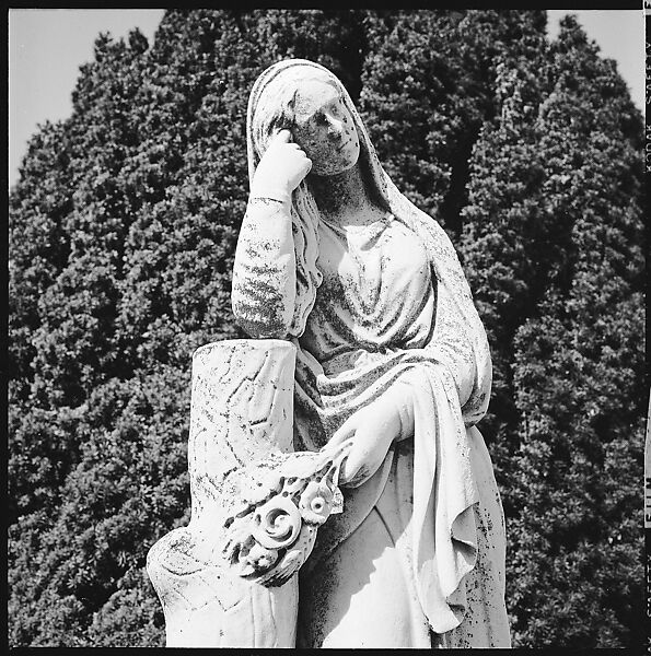 [103 Portraits, Views, and Studies: Jane Mayall, Victorian Seaside Architecture Possibly at Cape May, New Jersey, and Cemetery Scenes and Gravestone Studies], Walker Evans (American, St. Louis, Missouri 1903–1975 New Haven, Connecticut), Film negative