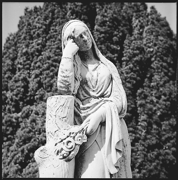 [103 Portraits, Views, and Studies: Jane Mayall, Victorian Seaside Architecture Possibly at Cape May, New Jersey, and Cemetery Scenes and Gravestone Studies], Walker Evans (American, St. Louis, Missouri 1903–1975 New Haven, Connecticut), Film negative