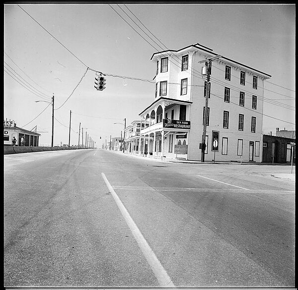 [103 Portraits, Views, and Studies: Jane Mayall, Victorian Seaside Architecture Possibly at Cape May, New Jersey, and Cemetery Scenes and Gravestone Studies], Walker Evans (American, St. Louis, Missouri 1903–1975 New Haven, Connecticut), Film negative