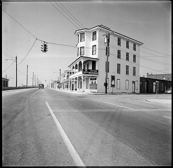 [103 Portraits, Views, and Studies: Jane Mayall, Victorian Seaside Architecture Possibly at Cape May, New Jersey, and Cemetery Scenes and Gravestone Studies], Walker Evans (American, St. Louis, Missouri 1903–1975 New Haven, Connecticut), Film negative