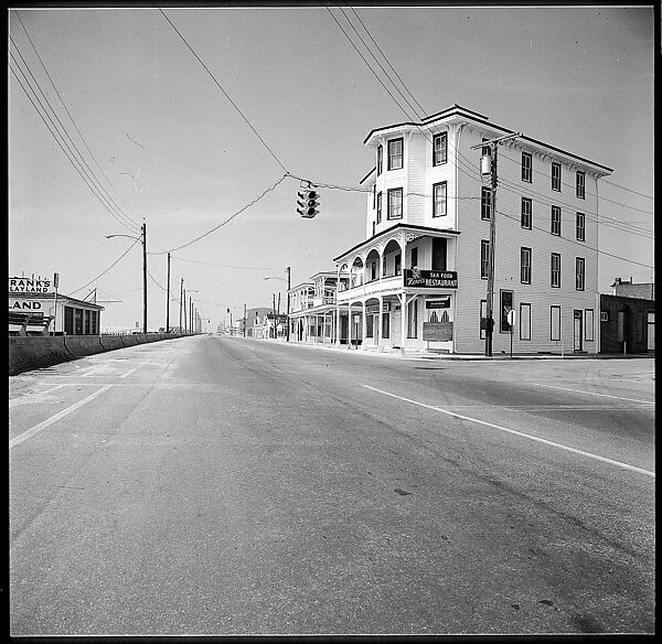 [103 Portraits, Views, and Studies: Jane Mayall, Victorian Seaside Architecture Possibly at Cape May, New Jersey, and Cemetery Scenes and Gravestone Studies], Walker Evans (American, St. Louis, Missouri 1903–1975 New Haven, Connecticut), Film negative
