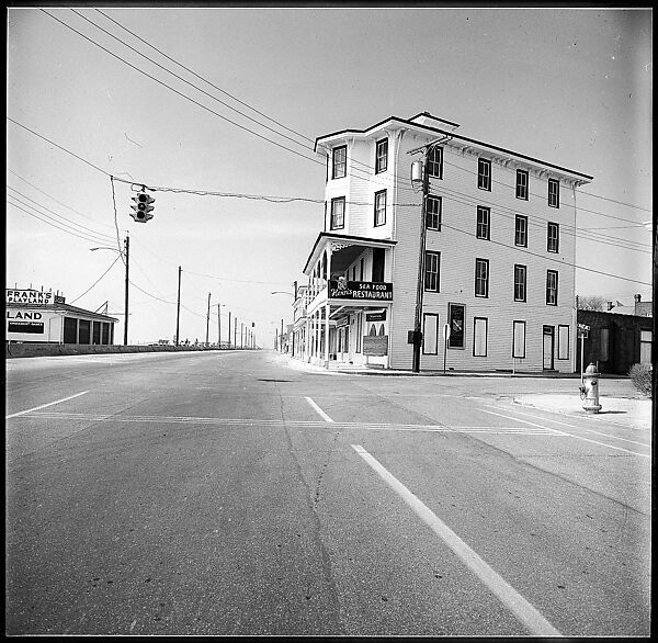 [103 Portraits, Views, and Studies: Jane Mayall, Victorian Seaside Architecture Possibly at Cape May, New Jersey, and Cemetery Scenes and Gravestone Studies], Walker Evans (American, St. Louis, Missouri 1903–1975 New Haven, Connecticut), Film negative