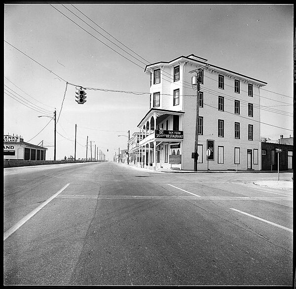 [103 Portraits, Views, and Studies: Jane Mayall, Victorian Seaside Architecture Possibly at Cape May, New Jersey, and Cemetery Scenes and Gravestone Studies], Walker Evans (American, St. Louis, Missouri 1903–1975 New Haven, Connecticut), Film negative
