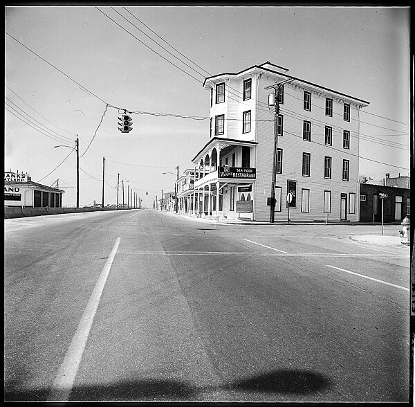 [103 Portraits, Views, and Studies: Jane Mayall, Victorian Seaside Architecture Possibly at Cape May, New Jersey, and Cemetery Scenes and Gravestone Studies], Walker Evans (American, St. Louis, Missouri 1903–1975 New Haven, Connecticut), Film negative