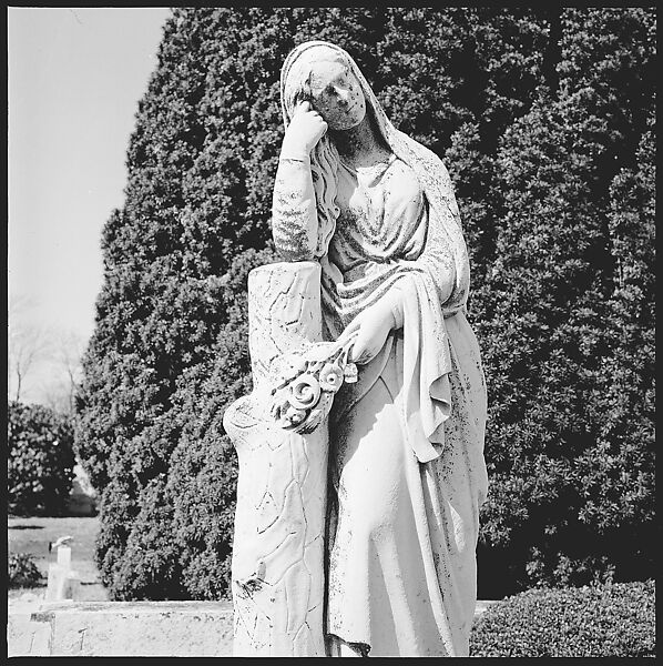[103 Portraits, Views, and Studies: Jane Mayall, Victorian Seaside Architecture Possibly at Cape May, New Jersey, and Cemetery Scenes and Gravestone Studies], Walker Evans (American, St. Louis, Missouri 1903–1975 New Haven, Connecticut), Film negative