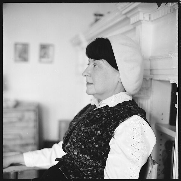 [103 Portraits, Views, and Studies: Jane Mayall, Victorian Seaside Architecture Possibly at Cape May, New Jersey, and Cemetery Scenes and Gravestone Studies], Walker Evans (American, St. Louis, Missouri 1903–1975 New Haven, Connecticut), Film negative
