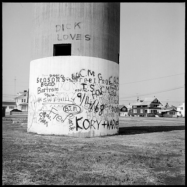 [103 Portraits, Views, and Studies: Jane Mayall, Victorian Seaside Architecture Possibly at Cape May, New Jersey, and Cemetery Scenes and Gravestone Studies], Walker Evans (American, St. Louis, Missouri 1903–1975 New Haven, Connecticut), Film negative