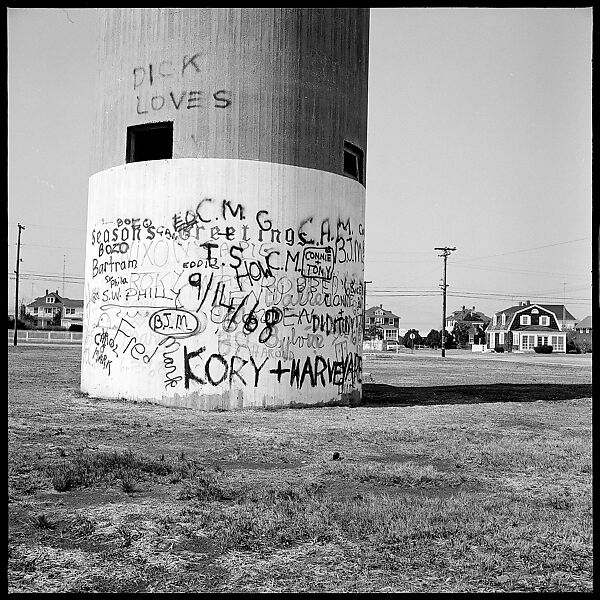 [103 Portraits, Views, and Studies: Jane Mayall, Victorian Seaside Architecture Possibly at Cape May, New Jersey, and Cemetery Scenes and Gravestone Studies], Walker Evans (American, St. Louis, Missouri 1903–1975 New Haven, Connecticut), Film negative