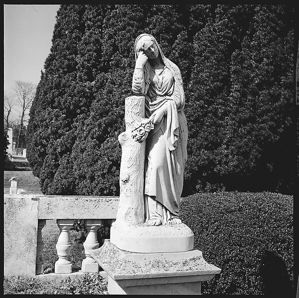 [103 Portraits, Views, and Studies: Jane Mayall, Victorian Seaside Architecture Possibly at Cape May, New Jersey, and Cemetery Scenes and Gravestone Studies], Walker Evans (American, St. Louis, Missouri 1903–1975 New Haven, Connecticut), Film negative