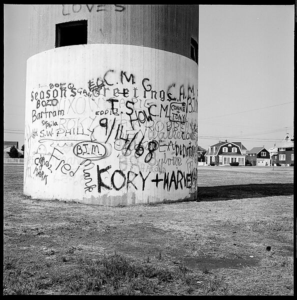 [103 Portraits, Views, and Studies: Jane Mayall, Victorian Seaside Architecture Possibly at Cape May, New Jersey, and Cemetery Scenes and Gravestone Studies], Walker Evans (American, St. Louis, Missouri 1903–1975 New Haven, Connecticut), Film negative