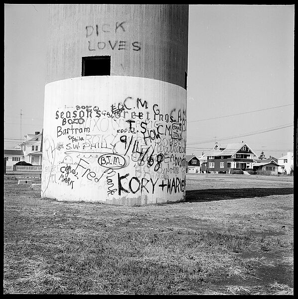 [103 Portraits, Views, and Studies: Jane Mayall, Victorian Seaside Architecture Possibly at Cape May, New Jersey, and Cemetery Scenes and Gravestone Studies], Walker Evans (American, St. Louis, Missouri 1903–1975 New Haven, Connecticut), Film negative