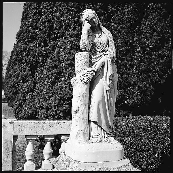 [103 Portraits, Views, and Studies: Jane Mayall, Victorian Seaside Architecture Possibly at Cape May, New Jersey, and Cemetery Scenes and Gravestone Studies], Walker Evans (American, St. Louis, Missouri 1903–1975 New Haven, Connecticut), Film negative