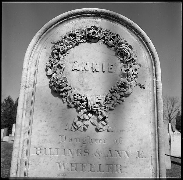 [103 Portraits, Views, and Studies: Jane Mayall, Victorian Seaside Architecture Possibly at Cape May, New Jersey, and Cemetery Scenes and Gravestone Studies], Walker Evans (American, St. Louis, Missouri 1903–1975 New Haven, Connecticut), Film negative