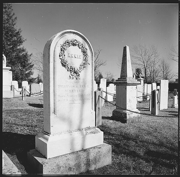 [103 Portraits, Views, and Studies: Jane Mayall, Victorian Seaside Architecture Possibly at Cape May, New Jersey, and Cemetery Scenes and Gravestone Studies], Walker Evans (American, St. Louis, Missouri 1903–1975 New Haven, Connecticut), Film negative