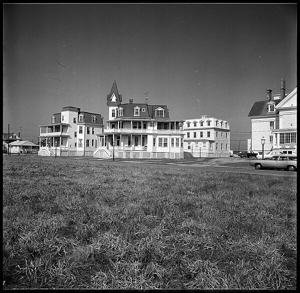 [103 Portraits, Views, and Studies: Jane Mayall, Victorian Seaside Architecture Possibly at Cape May, New Jersey, and Cemetery Scenes and Gravestone Studies], Walker Evans (American, St. Louis, Missouri 1903–1975 New Haven, Connecticut), Film negative