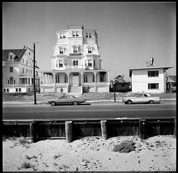 [103 Portraits, Views, and Studies: Jane Mayall, Victorian Seaside Architecture Possibly at Cape May, New Jersey, and Cemetery Scenes and Gravestone Studies], Walker Evans (American, St. Louis, Missouri 1903–1975 New Haven, Connecticut), Film negative