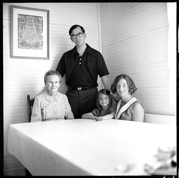 [44 Portraits of Benjamin Hill and His Family, Gillsville, Georgia], Walker Evans (American, St. Louis, Missouri 1903–1975 New Haven, Connecticut), Film negative